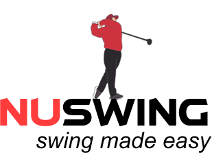 Nu Swing Golf Swing Stick, the best compact training aid for perfecting your swing plane, takeaway, and wrist setting.