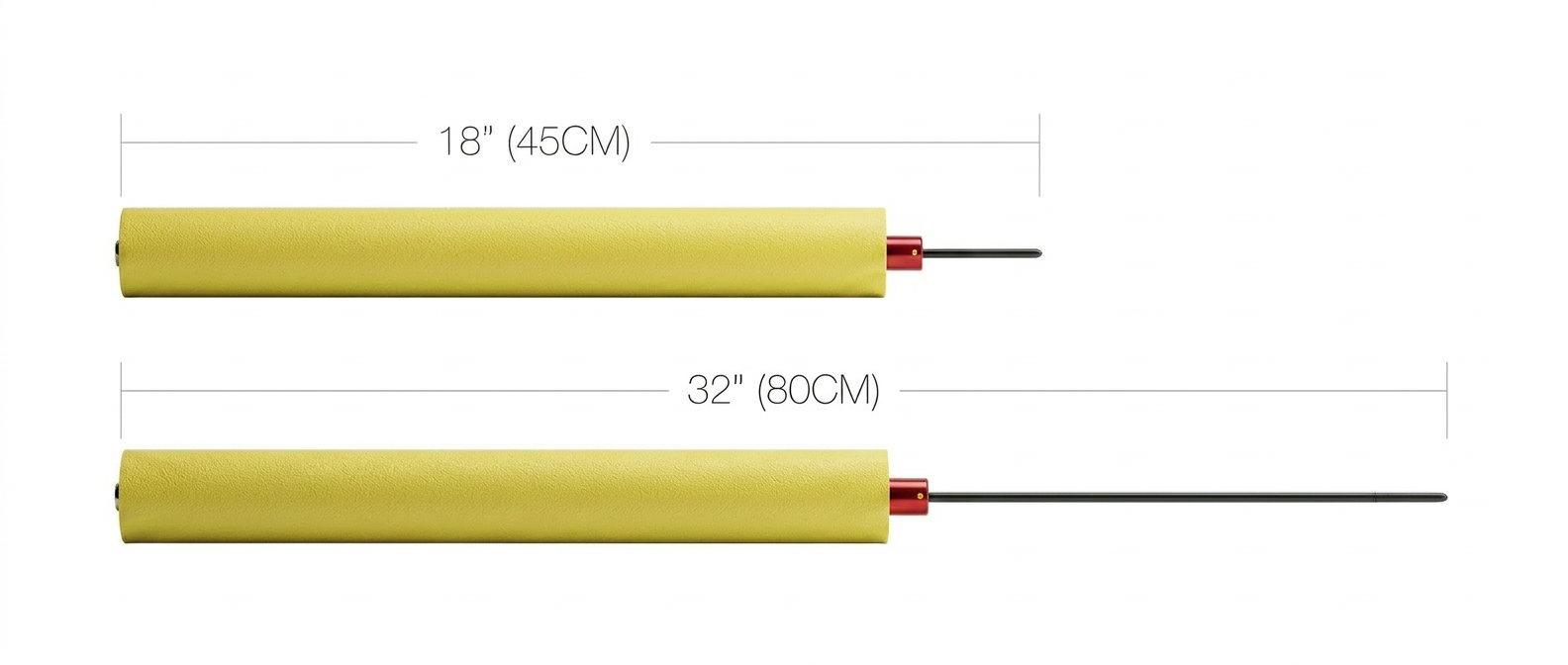 Nu Swing Golf Swing Stick, the best compact training aid for perfecting your swing plane, takeaway, and wrist setting.