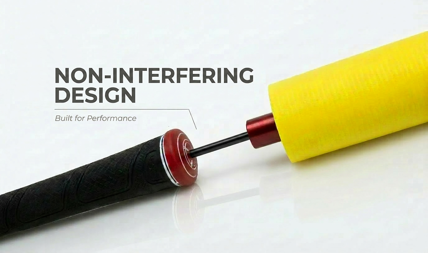 Nu Swing Golf Swing Stick, the best compact training aid for perfecting your swing plane, takeaway, and wrist setting.