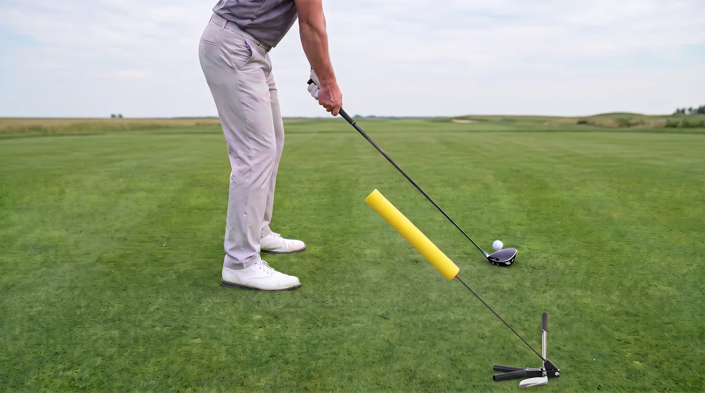 Versa Stand by Nu Swing - Best compact golf swing training aid