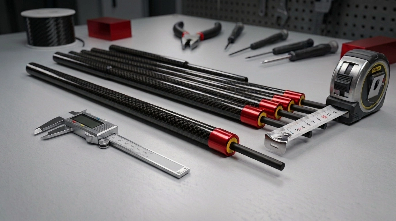 Carbon Fiber Versa Stick - Durable golf practice aid